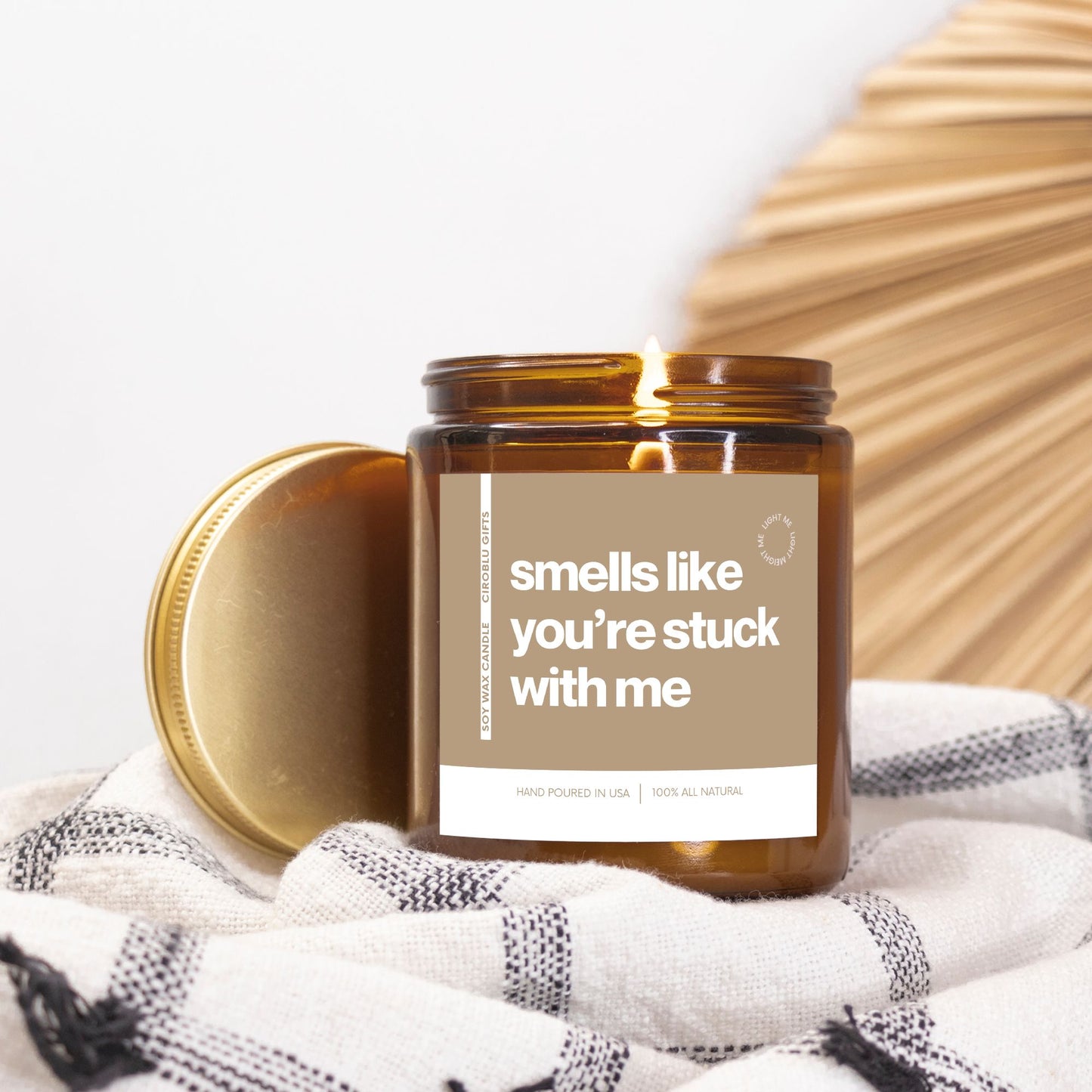 Anniversary Gift Funny Candle Gift for Friend Funny Gifts for Her Birthday Gift for Him Valentines Gift Best Friend Gift Scented Soy Candle