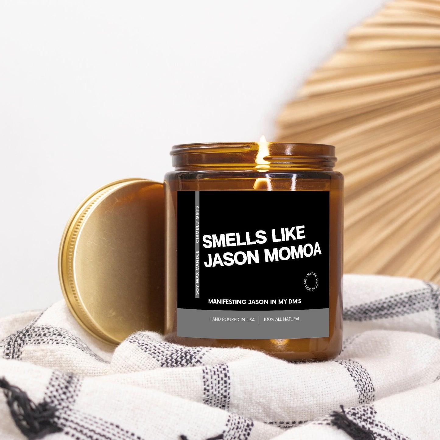 Funny Jason Mamoa Candle Jason Momoa Fan Gift Jason Momoa Candle Gift For Her