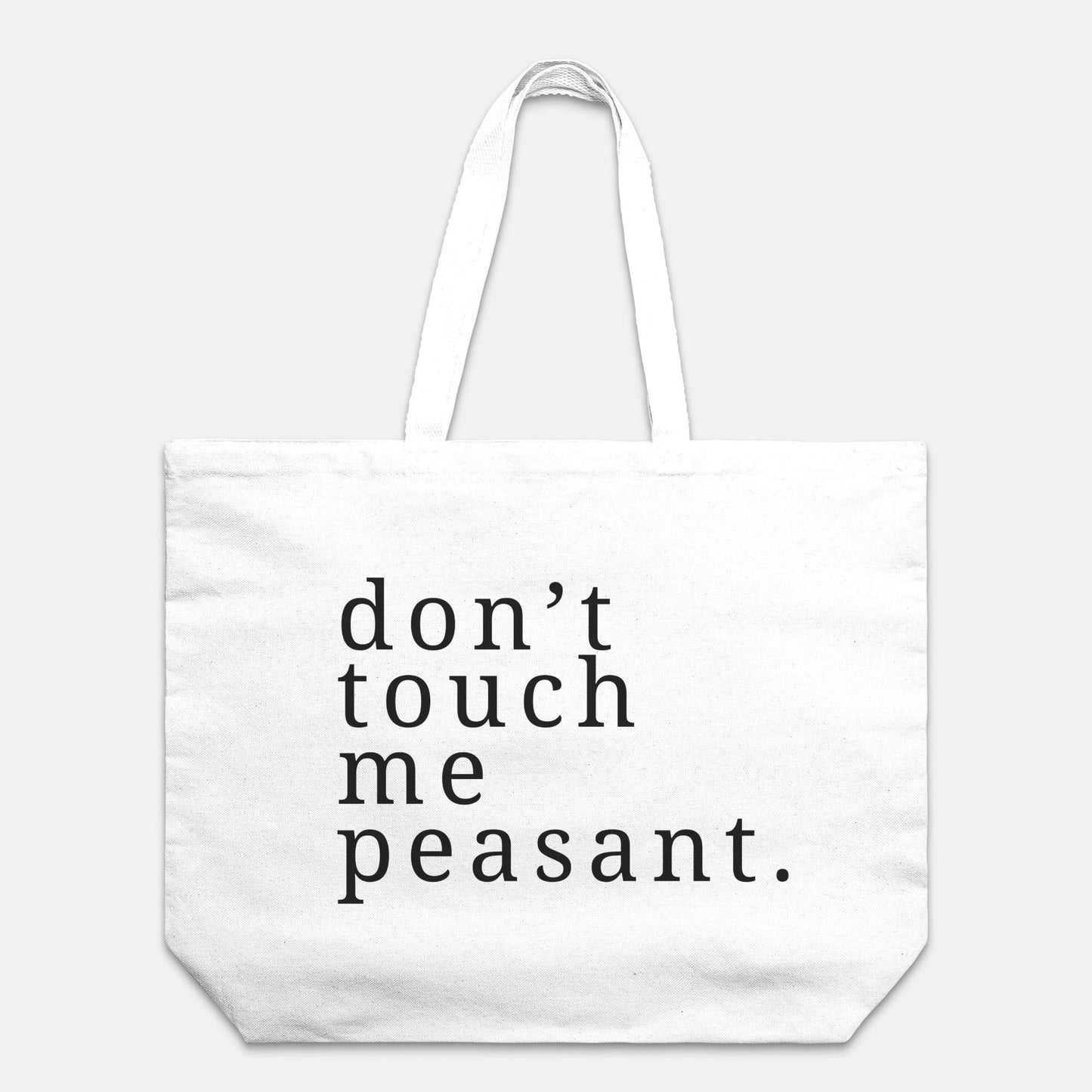 Funny Sarcastic Tote Bag Quote Natural Cotton Shopping School Shoulder Bag Mental Health Humour Fun Joke Gift Idea Tote Bag for Errands
