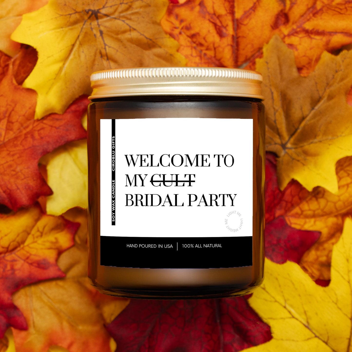 Bridesmaid Gift Personalized Funny Bridesmaid Candle Cute Bridal Party Gift Bridesmaid Ask Gift Perfect Bridesmaid For Bridal Party
