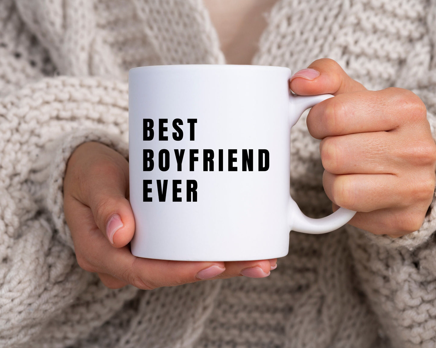 Coffee Mug For Boyfriend, Best Boyfriend Ever, Gift For Him, Present For Boyfriend, Cute Mug, Birthday Gift Idea, National Boyfriend Day