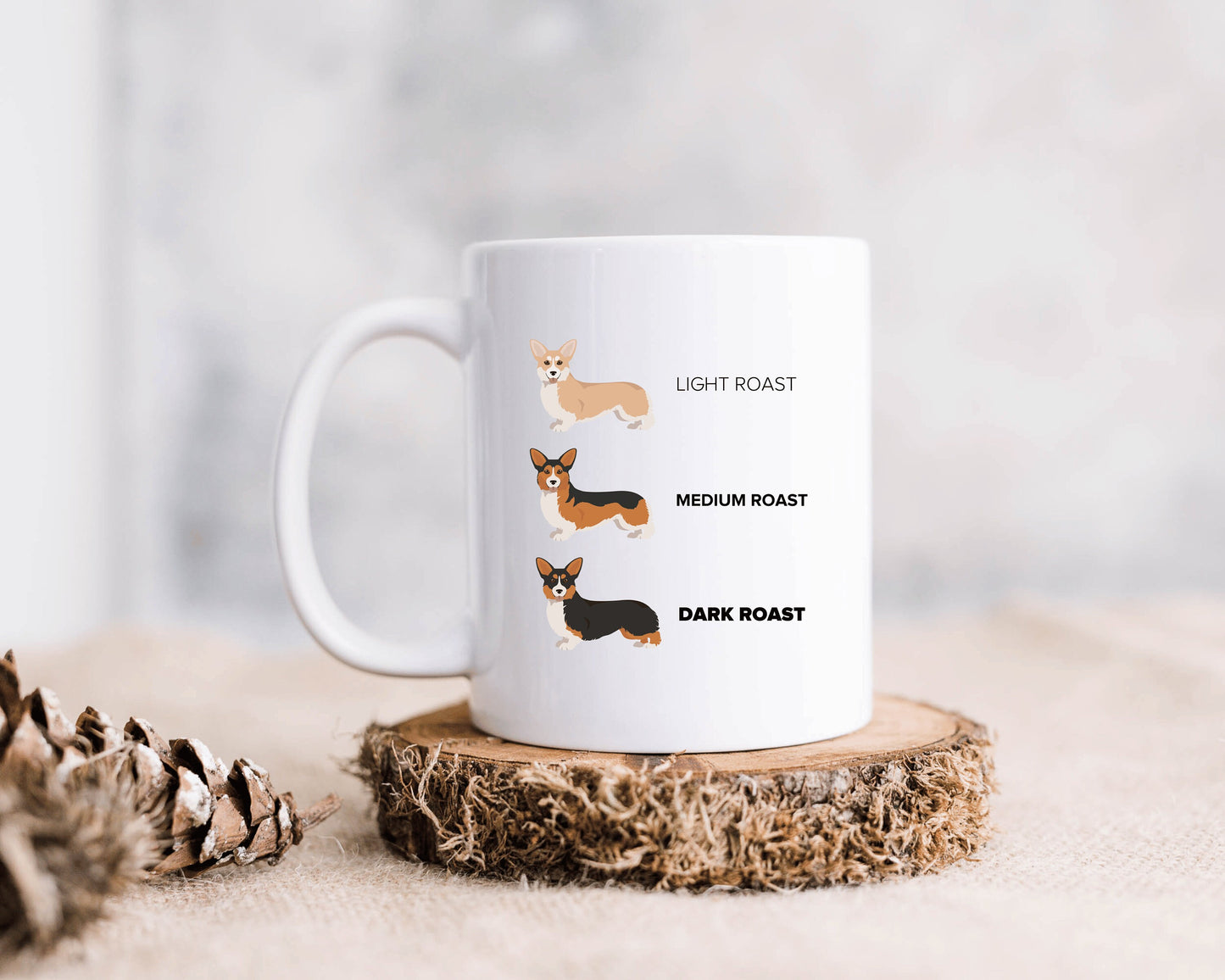 Corgi Coffee Mug, Corgi Mug, Corgi Gift, Funny Corgi Mug, Corgi Lover, Coffee Lover