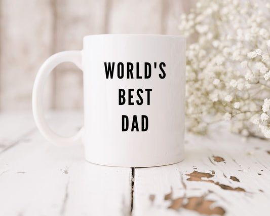 Gift For Dad, World's best dad coffee mug, Father's Day Mug, Best Dad Mug, Dad Mug, Best Dad Gifts