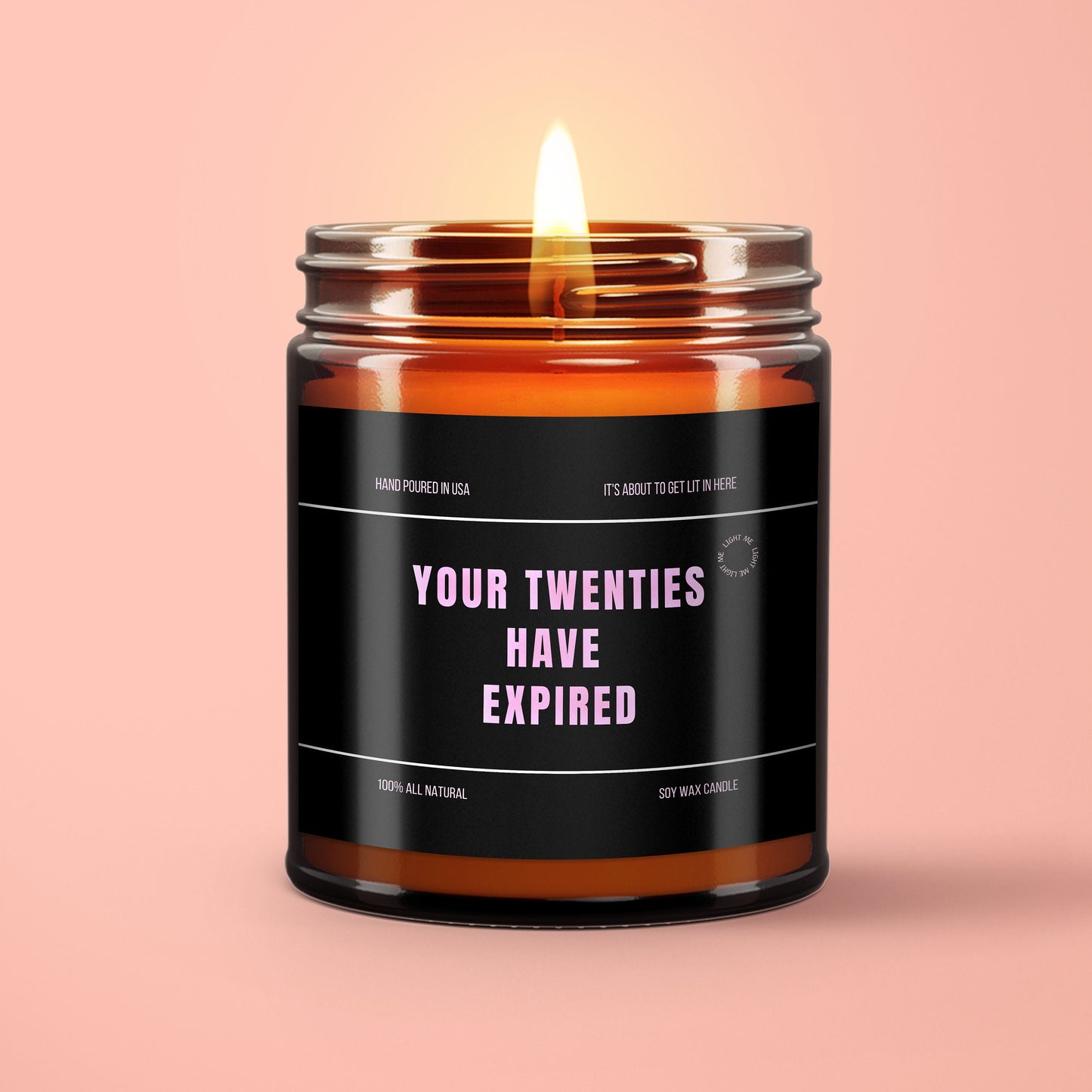 Turning 30 Gift, Sarcastic Candle, Your Twenties Have Expired 30th Birthday Candle, Look at You Turning 30, Funny Birthday Gift