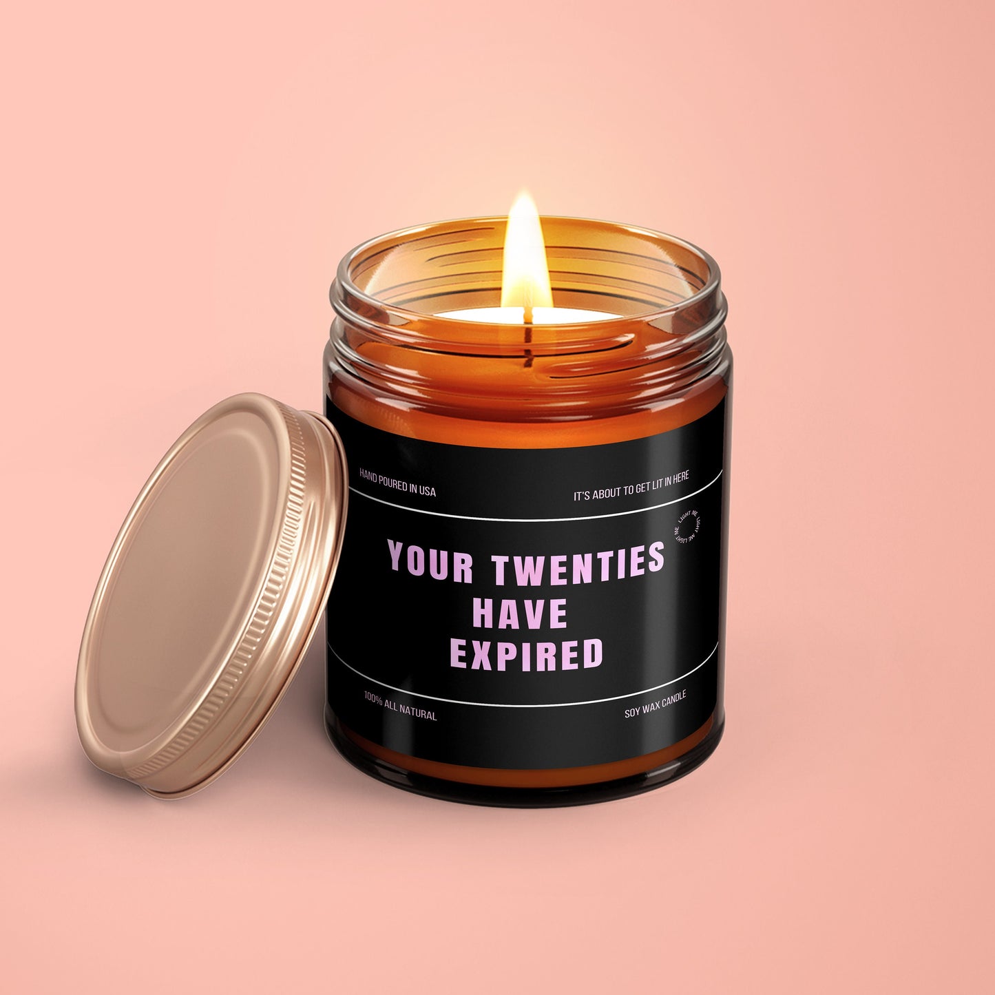 Turning 30 Gift, Sarcastic Candle, Your Twenties Have Expired 30th Birthday Candle, Look at You Turning 30, Funny Birthday Gift