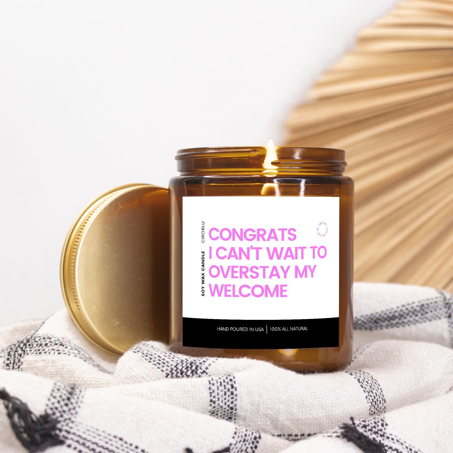 New House Gag Gift Housewarming gift Closing Gifts New Apt Gag Gift Homeowner Gift New Apartment Gift New Apt Home Gift Thug Candle