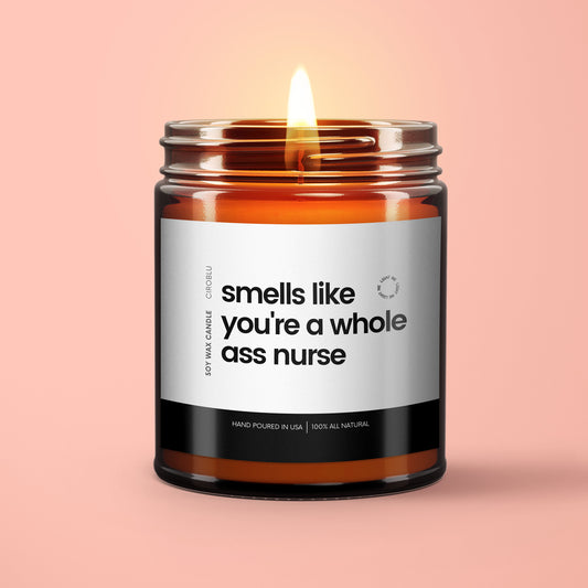 Funny Nurse Candle Gift Nursing School Graduation Gift School Nurse Decor For Friend New Nurse Gift Funny Nurse Gift Nurse Grad Gift