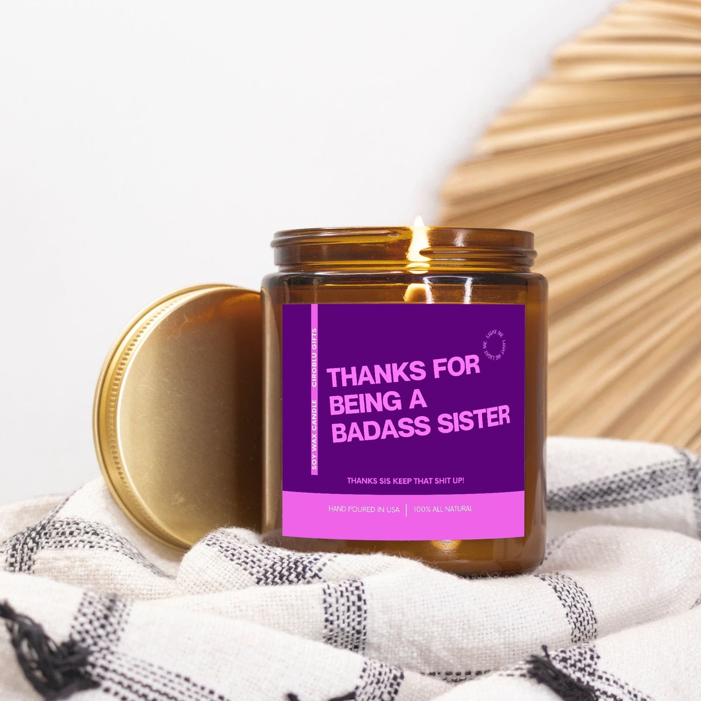 Sister Bday Candle Sister Gift Sister Birthday Gift Sister Candles Funny Candles Funny Candle for Her Funny Sister Gift Gifts For Her