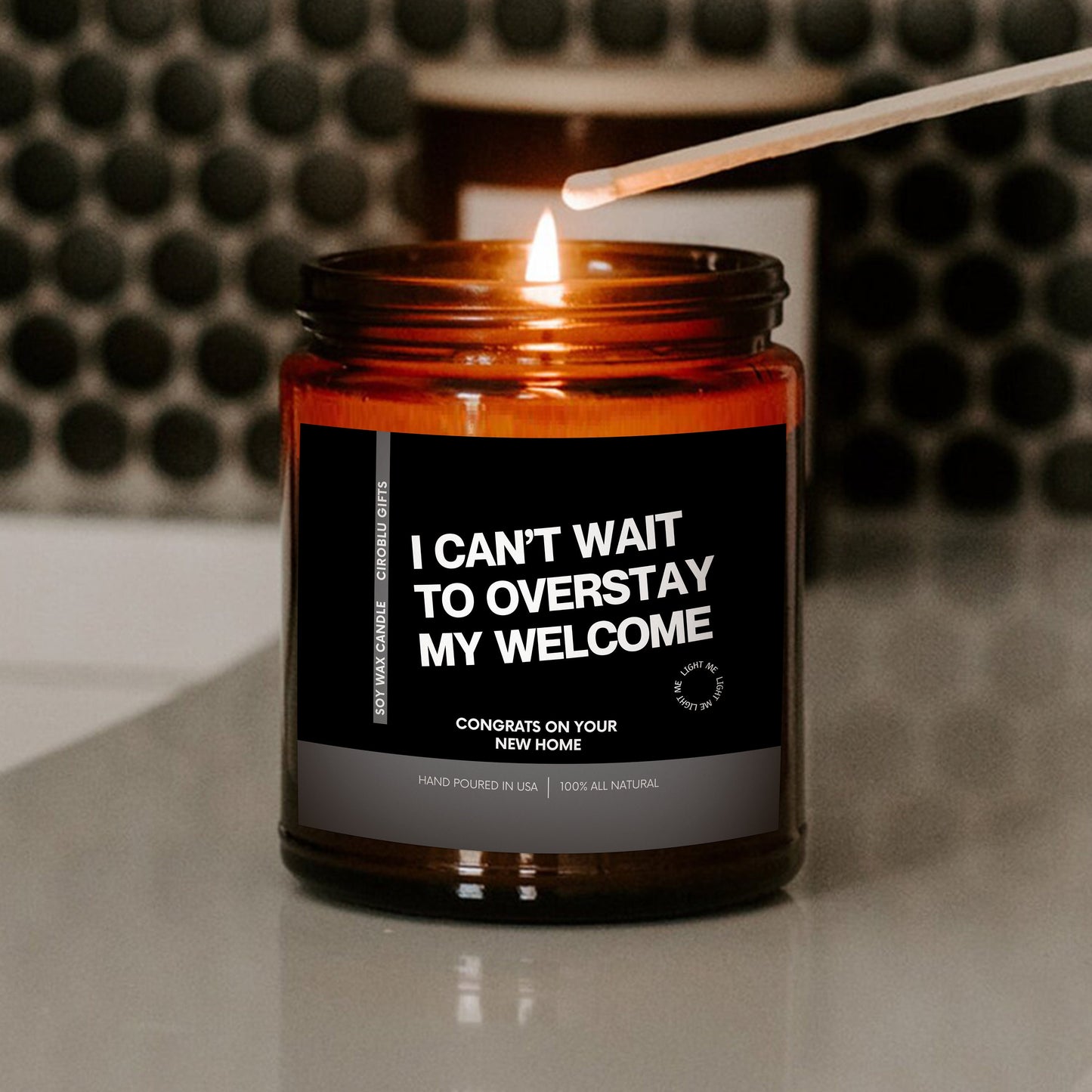 New Funny Homeowner Gift Housewarming Candle Gift For New Homeowner New Home Candle Funny Closing Gift New Apartment Candle New Apt Gift