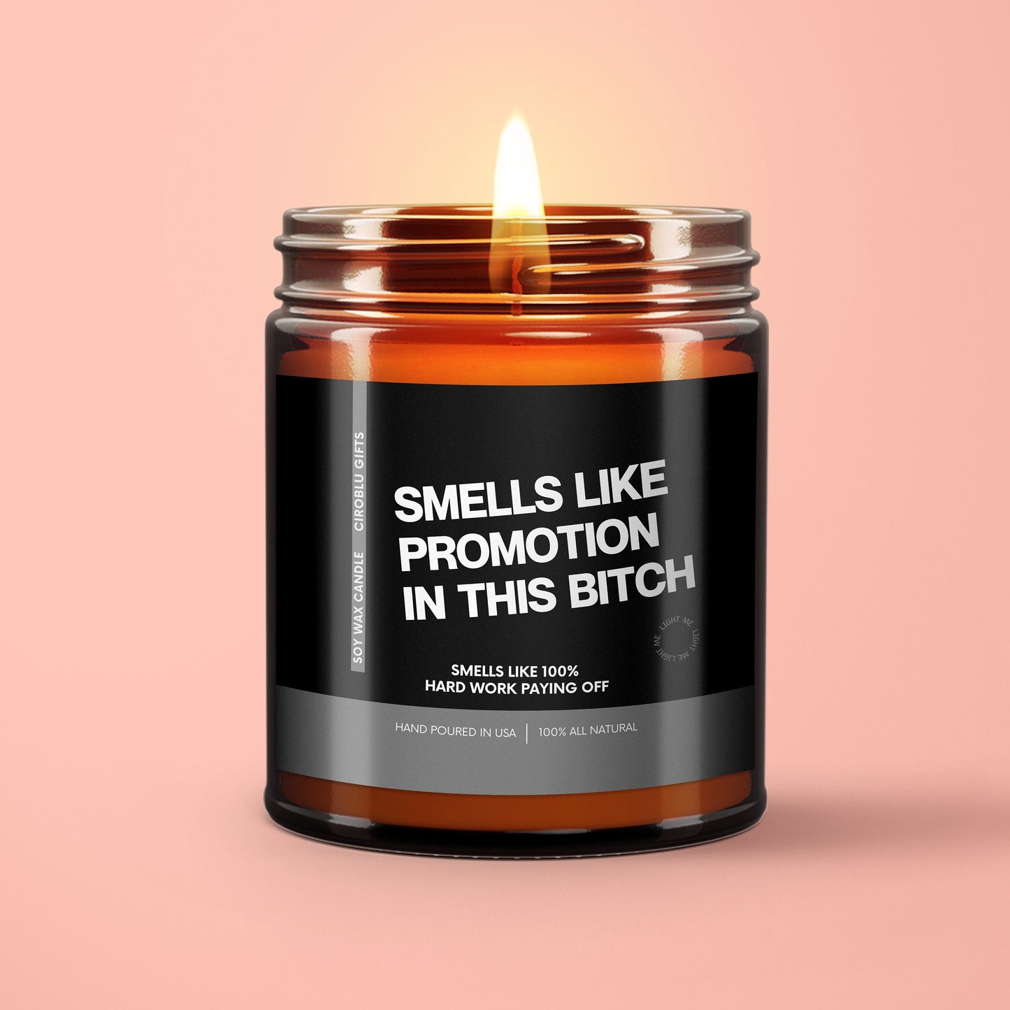 New Job Gift Smells Like Promotion In This Bitch Funny Promotion Gift For Promotion Work Promotion Job Gift Eco Friendly 9oz. Candle