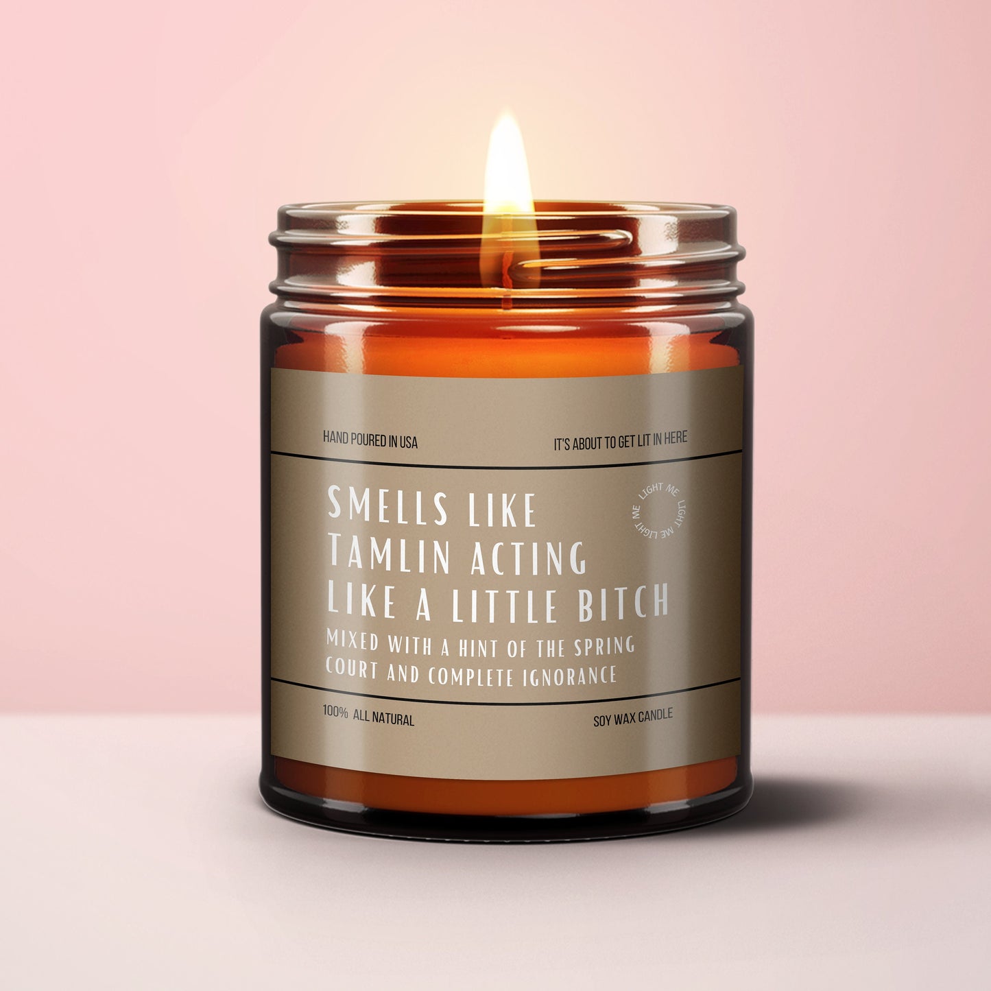 ACOTAR Funny Tamlin Candle Gift Candle Smut Book Tamlin Gifts for Tamlin Book Lovers A Court of Thorns Spring Court Rhys