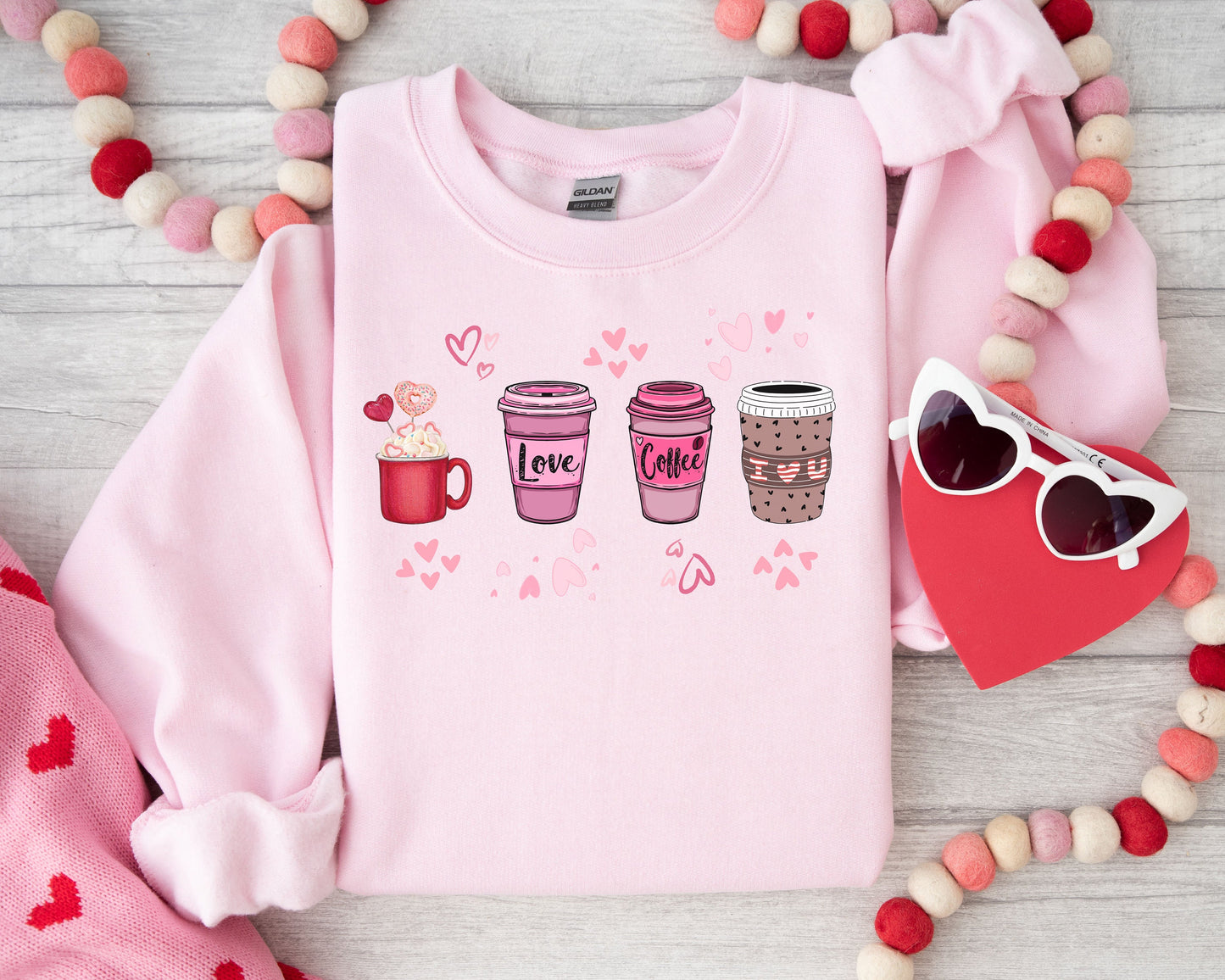 Perfect Valentines Love Sweater Womens Valentines Day Sweatshirt Valentine Coffee Sweatshirt Womens Valentines Day Sweater Valentines Day